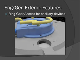 ring gear access for ancillary devices